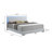 Vyara 5 Piece Bedroom Set in Glossy White-2054349217