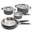 ZWILLING Pure 8-Pc Stainless Steel Cookware Set, Ivory-1827606424