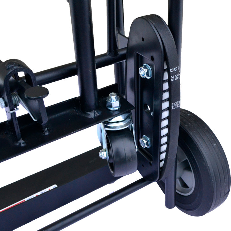 Camion en acier avec roues rétractables