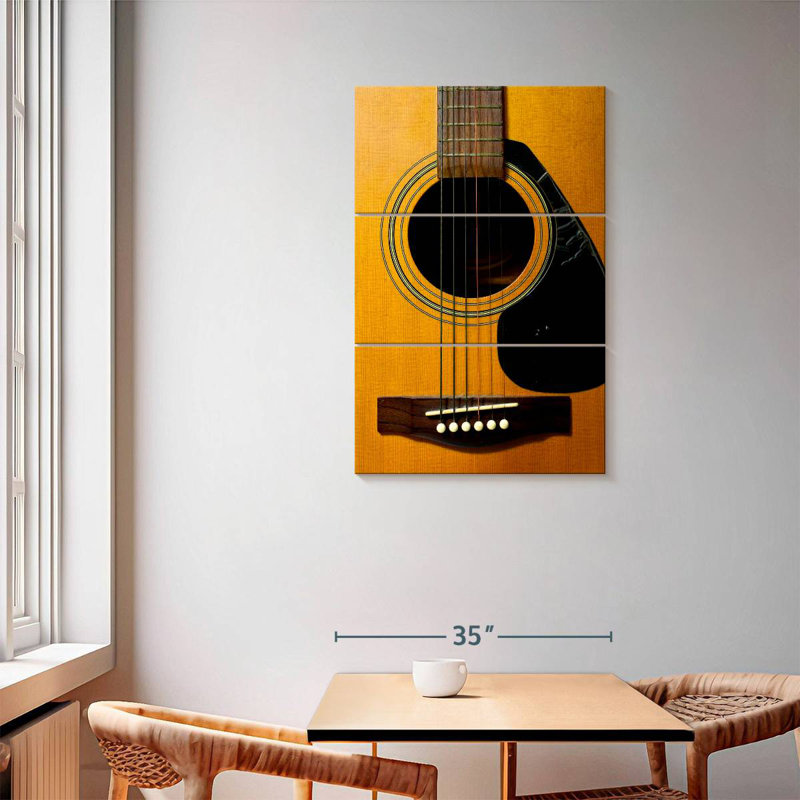 Trou pour guitare Abarca, H 57 po x l 36 po