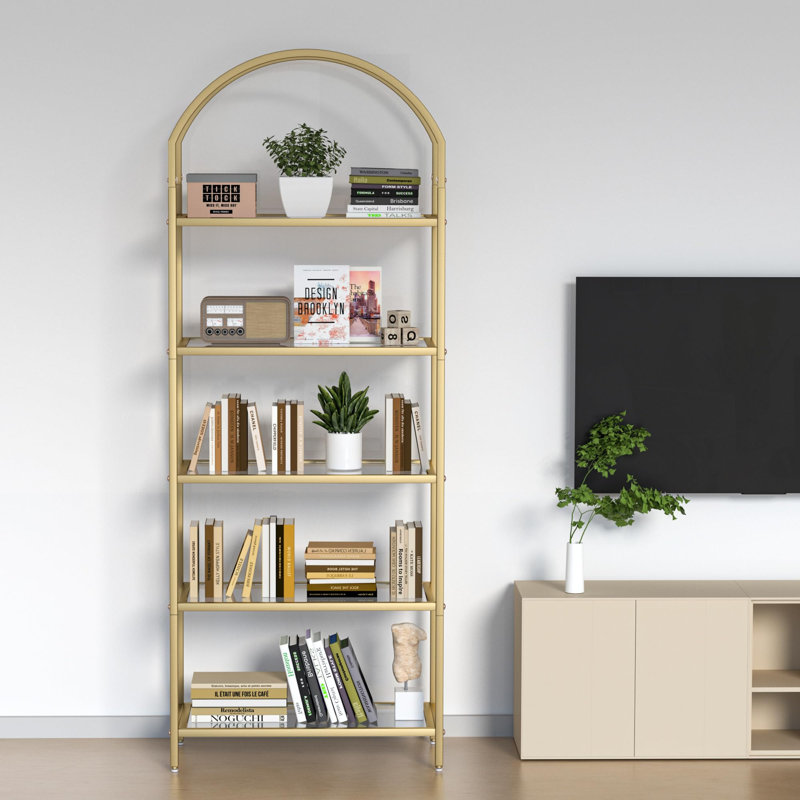 Bibliothèque autoportante à 5 niveaux