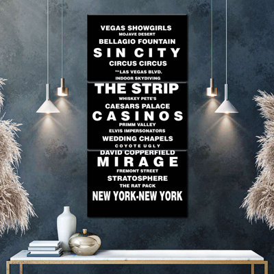 «Las Vegas Bus Roll On», ensemble de 3 pièces