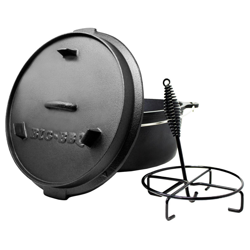 Klarstein Cast Iron Round Casserole Dish, 11.5