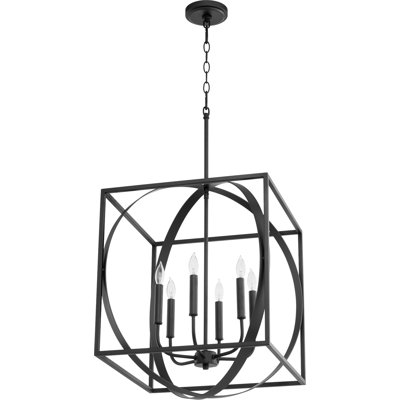 Luminaire suspendu sphère 6 lumières Iser