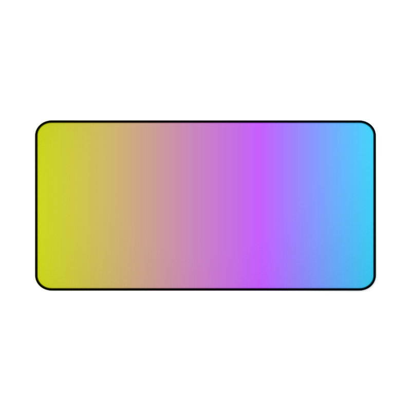 Polyester Desk Pad, 14.4x12.1