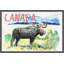 Moose - Canada Red - Single Picture Frame Painting-59040442