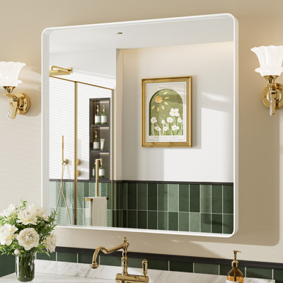 Miroir de salle de bain mural Llesenia