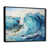 Black Floater Framed