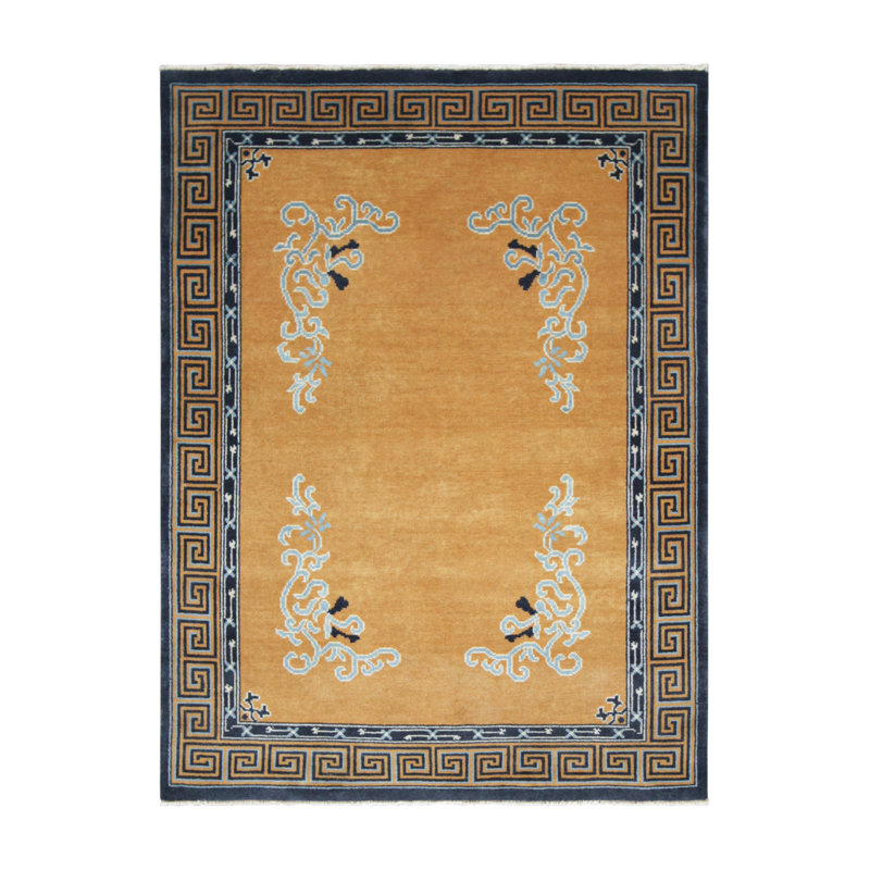 One-of-a-Kind 4'2x5'6 Hand Knotted Area Rug