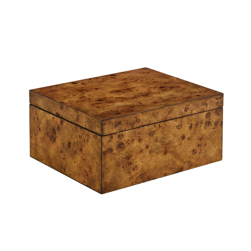 Boîte décorative, Bois noueux rustique, H 5,75 po x l 11,75 po x P 9,75 po