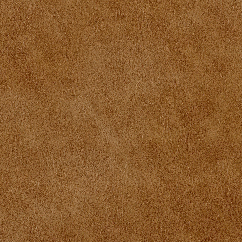Structure et base en bois Olivo, tissu de fauteuil, Cognac Faux Leather, H 35 po x l 38,5 po x P 36,5 po