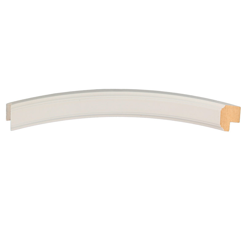 Miroir de salle de bain Midville, H 17 po x l 13 po, Lin blanc