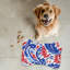 Tapis d'alimentation en os 1 pièce Crimson and Blue Paisley-101346400