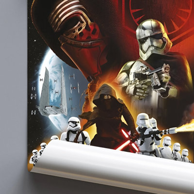  Force Awakens Officially Licensed - Empire Black, affiche d'art - 24 x 36 po - reproduction décorative - papier affiche - prêt à encadrer