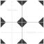 Canterbury 12-7 / 8 po X 12-7 / 8 po Carreau de porcelaine pour plancher et mur-114210915