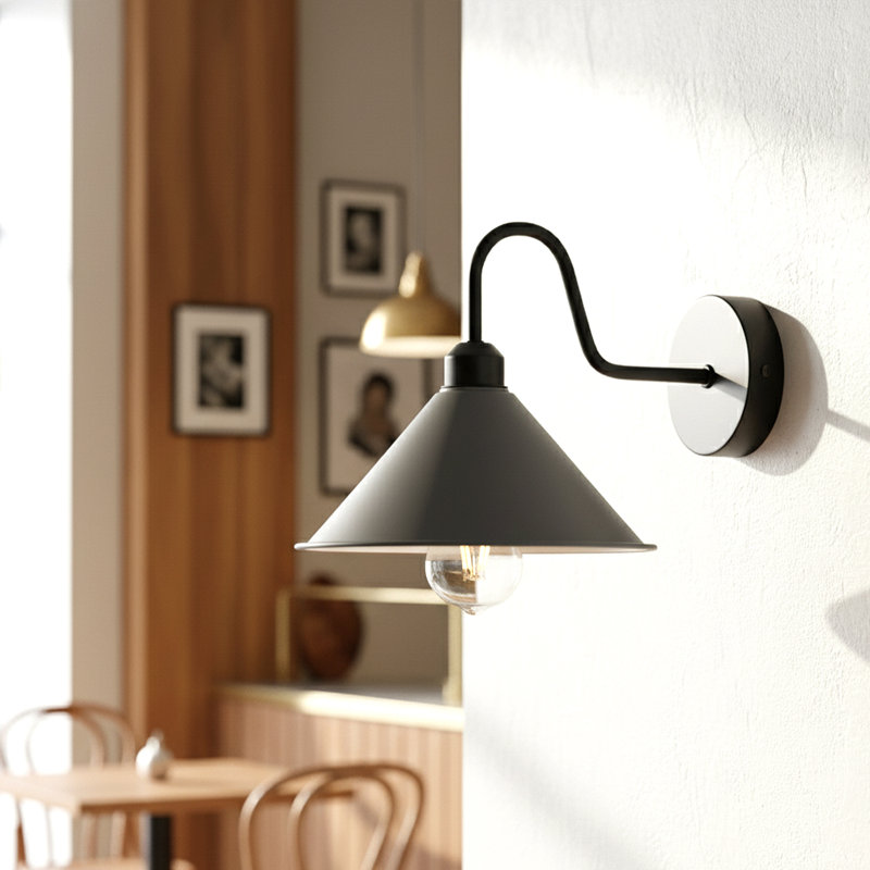 Armed Sconce, Gray