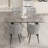 62.9-Inch Rectangular MDF Dining Table And Chair 4-Piece Set-1693844432-1693844435