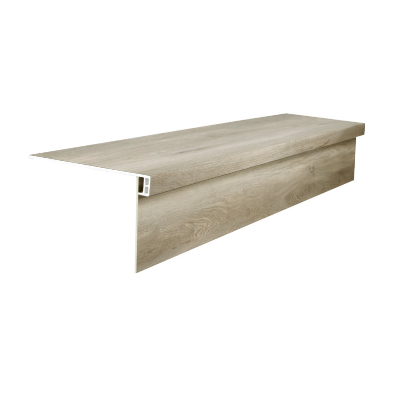 Ensemble de marches et de marches en vinyle Lucida Surfaces Luxury | Collé aspect bois | Jaspe | MaxCore, Jaspe
