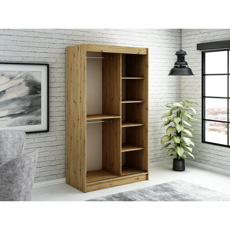 Lim 2 Door Wardrobe, 200 H x 120 W x 62 D cm