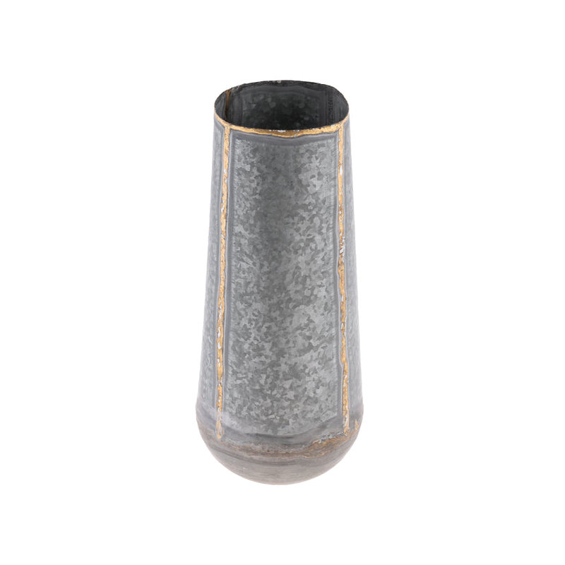 Vase galvanisé