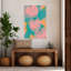 Art mural rose et rose-43142471