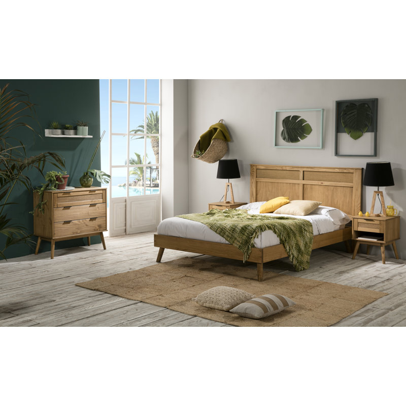 Colstrip Solid Wood 80 cm W Chest of 3 Drawers