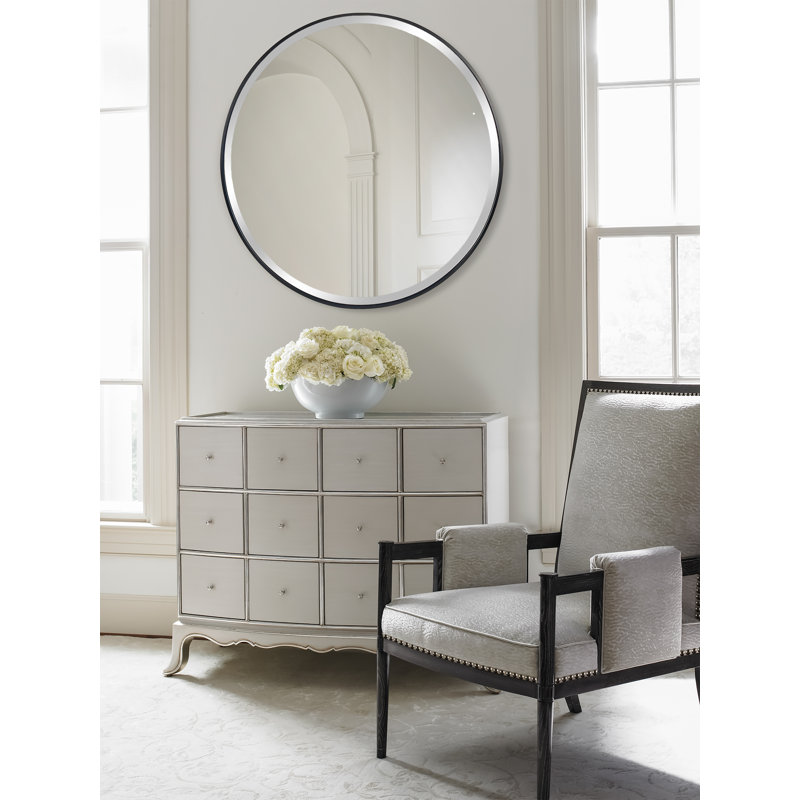 Miroir d'appoint, Aluminium noir
