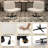 Cross Legged Swivel Office Chair with No Arms-108996405
