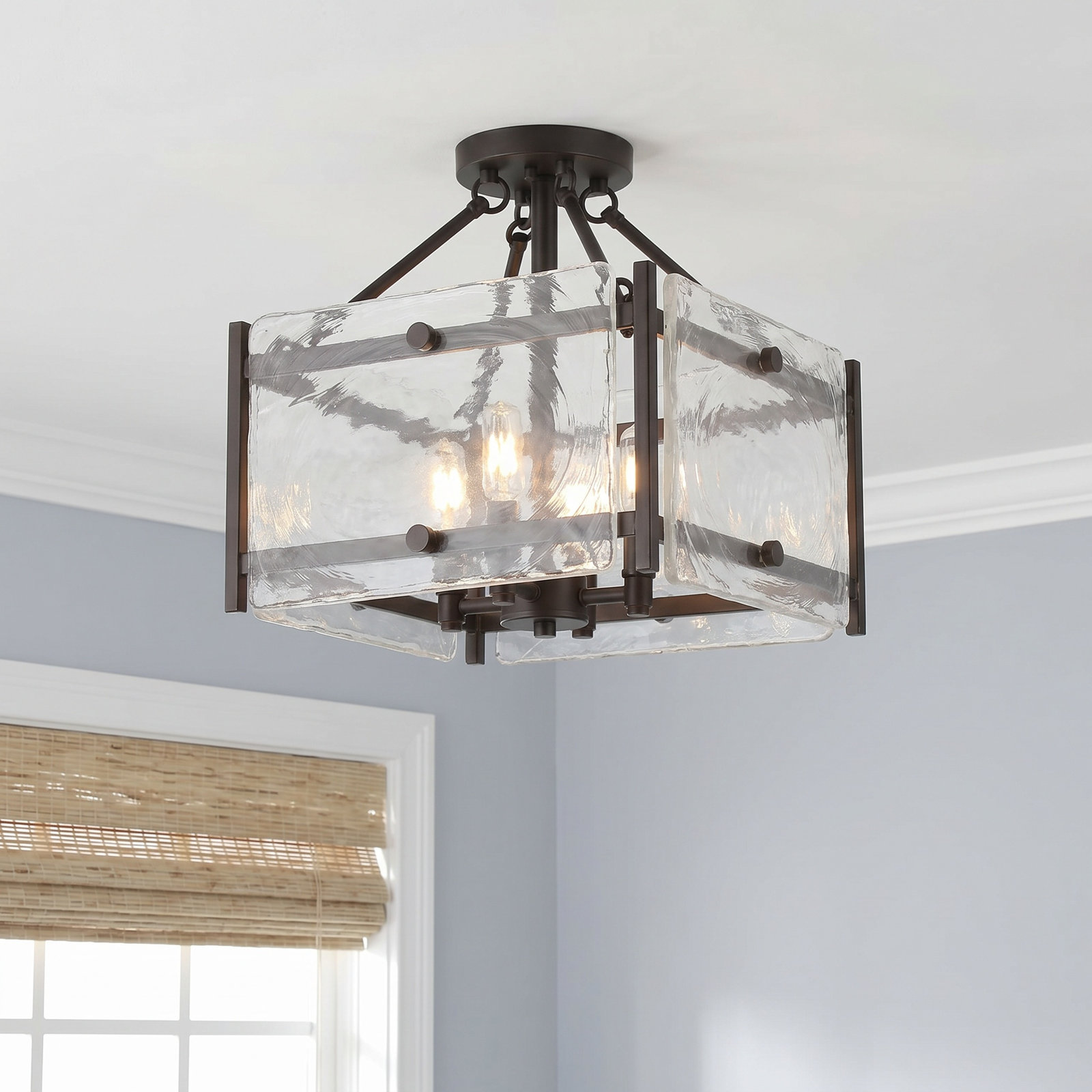 Leyden 4-Light Semi Flush Mount
