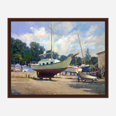 Dry Dock Print by John Beard