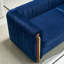 Canapé rembourré en tissu 2 places Helsel-722046383