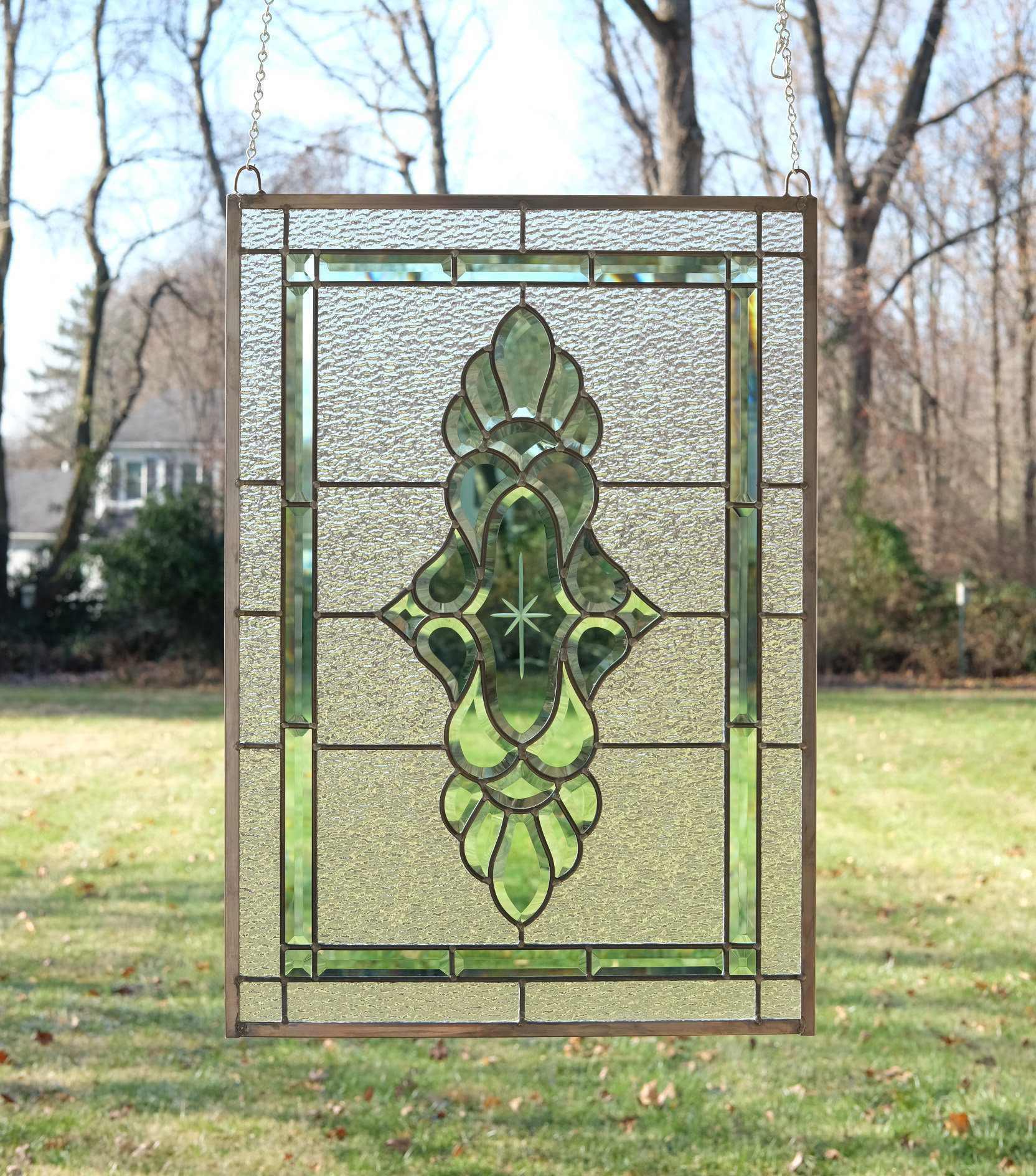 World Menagerie Abstract Window Panel & Reviews | Wayfair