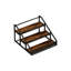Wine Bottle Rack Brown