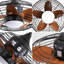 Le ventilateur de plafond de 20 pouces à fixation sur tige verticale a conduit un moteur à courant continu à 3 pales de 5 W à 5 pintes avec suspension et crochet pour la terrasse extérieure de la pergola