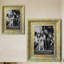 Cadre photo 3 pièces 11 "x 14" doré antique style rétro pour présentation de photos de famille-132208992-132208993-132208996