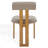 Dellar Boucle Upholstered Back Dining Chair-1200011530