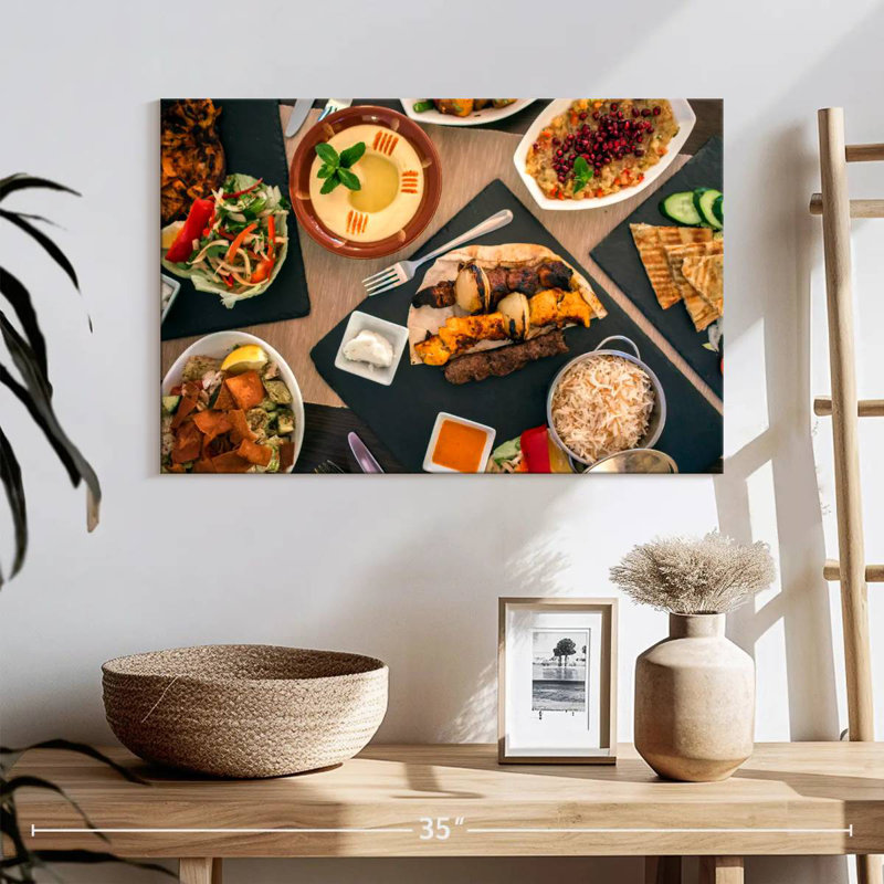 Yarlin Lebanese Cuisine, 32" H x 48" W