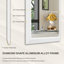 Modern & Contemporary Beveled Metal Framed Rectangular/Square Bathroom Vanity Mirrors with HD Tempered Glass-67756022-71934702-76330049
