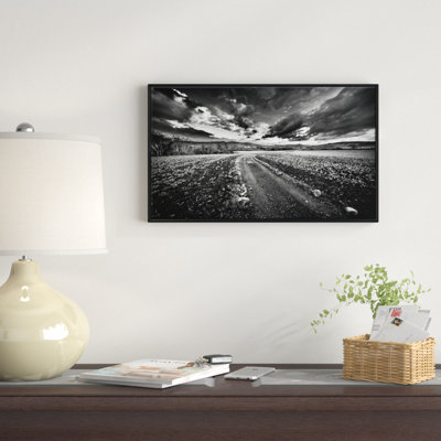 " Black White Landscape From Sardinia "