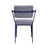 Cargo Gray Fabric & Blue Finish Office Chair-964015342