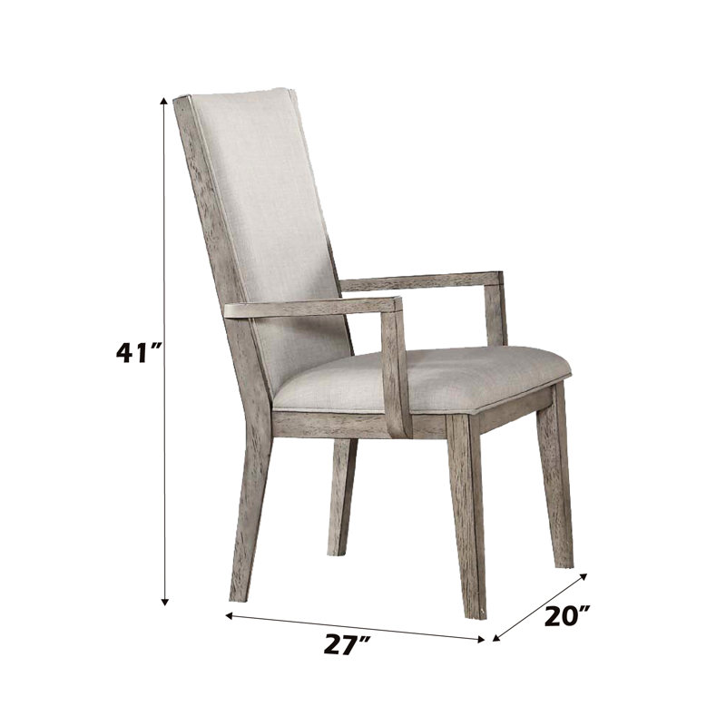 Chaise avec accoudoirs Rocky