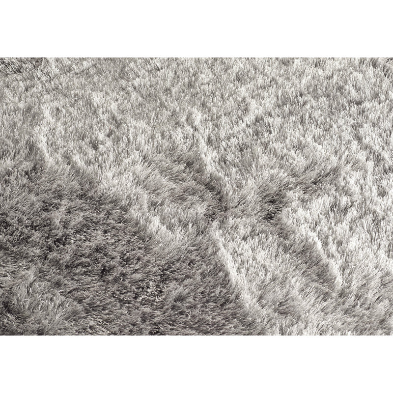 Sinead Solid Colour Hand Woven Shag Area Rug, Rectangle 80 x 150cm