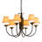Ploeger 6 - Light Dimmable Chandelier