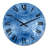 Blue Ice Structures - Modern wall clock-605491556