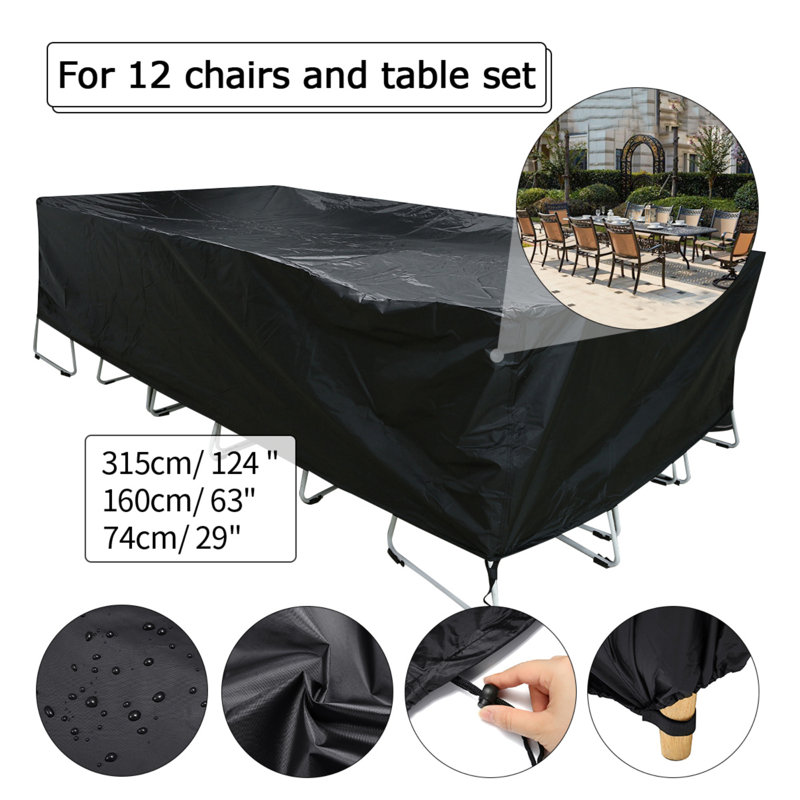 Housse imperméable pour meubles de patio