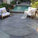 Machine Washable Indoor/Outdoor Chayden ACN1016 Charcoal Rug