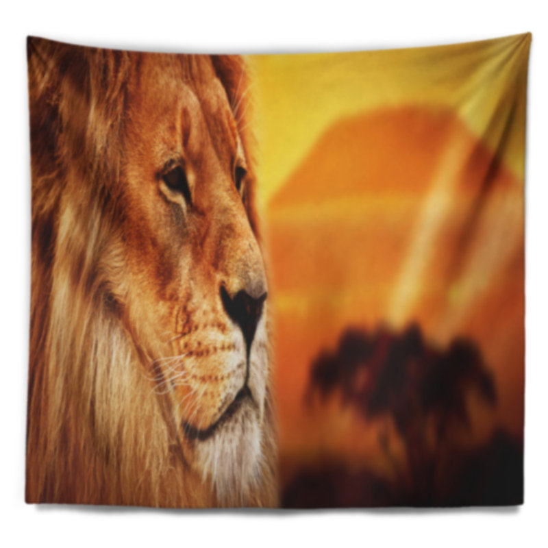 Polyester Tapestry, 78" H x 92" W