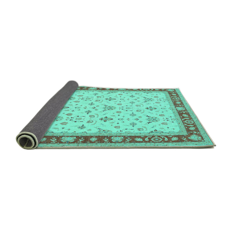 Aamenah Oriental Indoor Rug, Round 7'