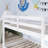Wood Frame Twin Over Twin Size Bunk Bed With Ladder,Strengthened Slats-321203897
