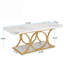 Table basse rectangulaire